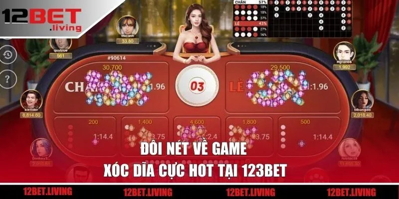 Đôi nét về game xóc dĩa cực hot tại 12BET
