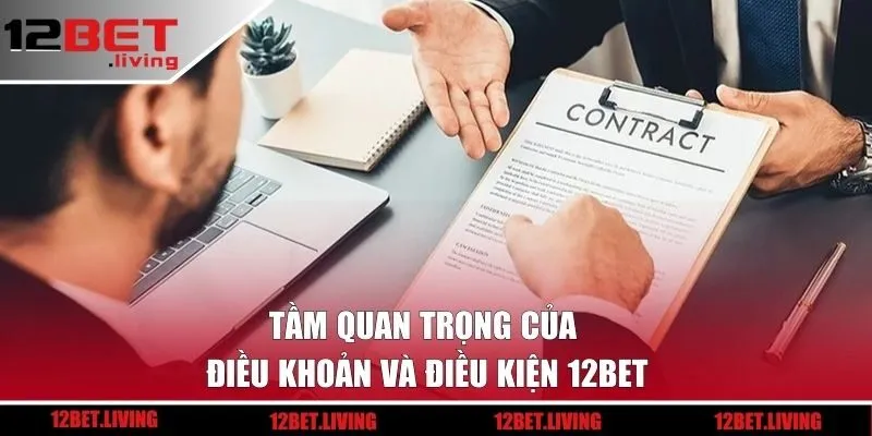Tầm quan trọng của điều khoản và điều kiện 12BET